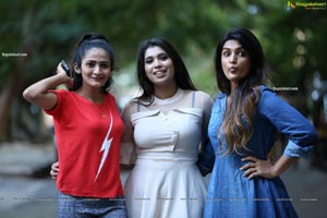 Mubaraka, Ritu and Sharon Posing Together