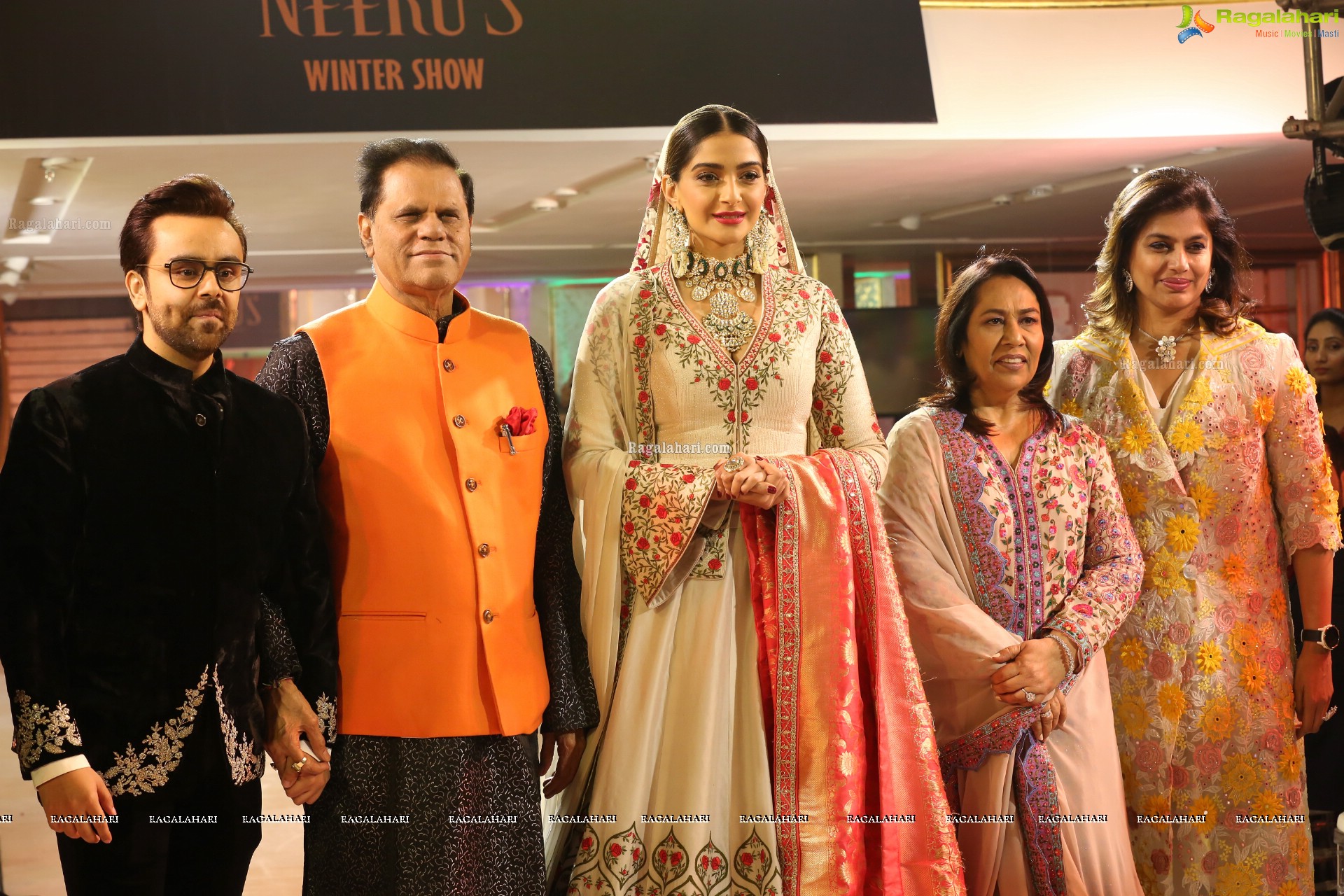 Neeru’s Hosts The Winter Fashion Show, Sonam Kapoor Walks The Ramp