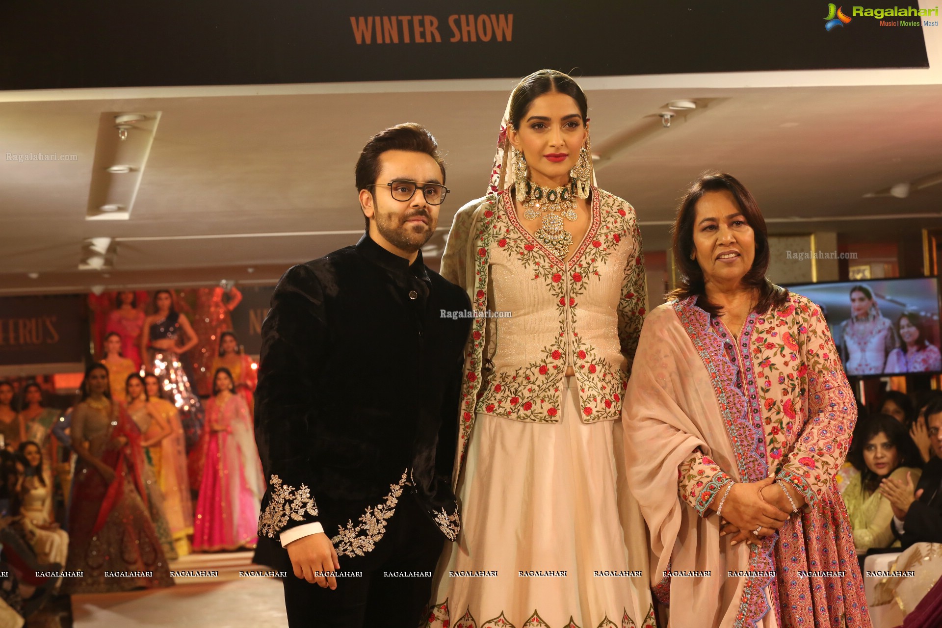 Neeru’s Hosts The Winter Fashion Show, Sonam Kapoor Walks The Ramp