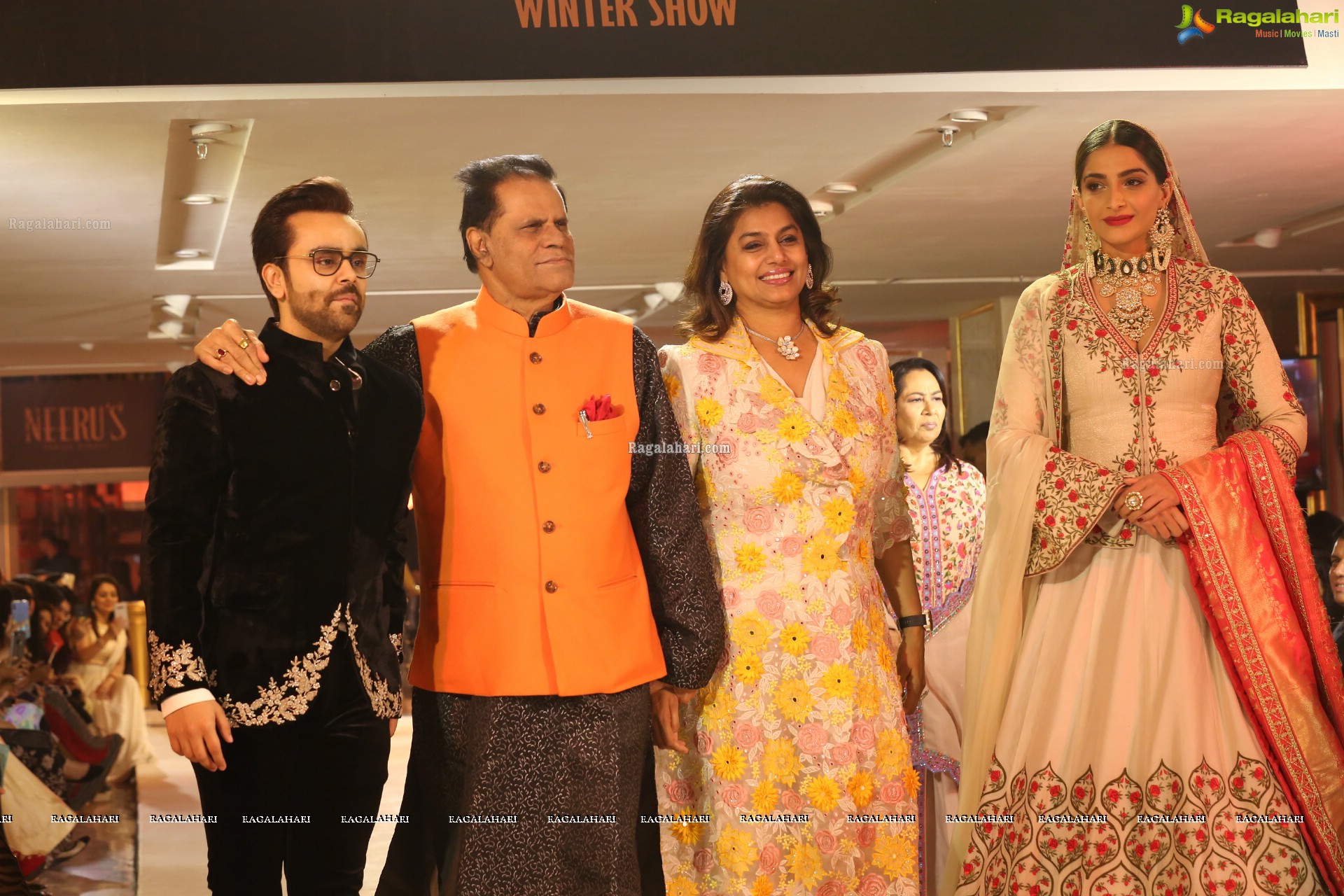 Neeru’s Hosts The Winter Fashion Show, Sonam Kapoor Walks The Ramp