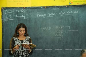 Nidhhi Agerwal at Pega Teach For Change