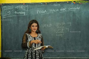 Nidhhi Agerwal at Pega Teach For Change