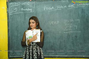 Nidhhi Agerwal at Pega Teach For Change