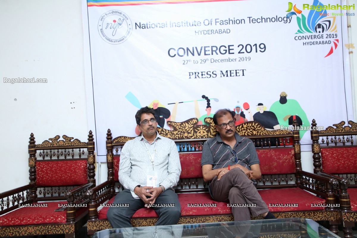 NIFT Annual Sports and Cultural Event 'Converge' Press Meet