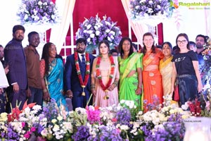 Praveen Kumar Yadav & Mhitha Shree Wedding Reception