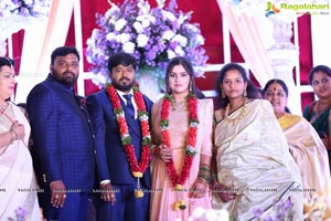 Praveen Kumar Yadav & Mhitha Shree Wedding Reception