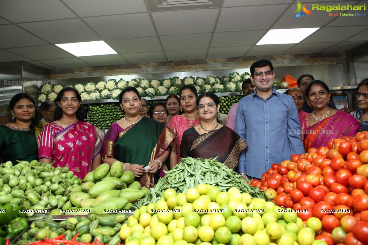 Pure O Natural 5th outlet inaugurated by Nandamuri Vasundhara Devi