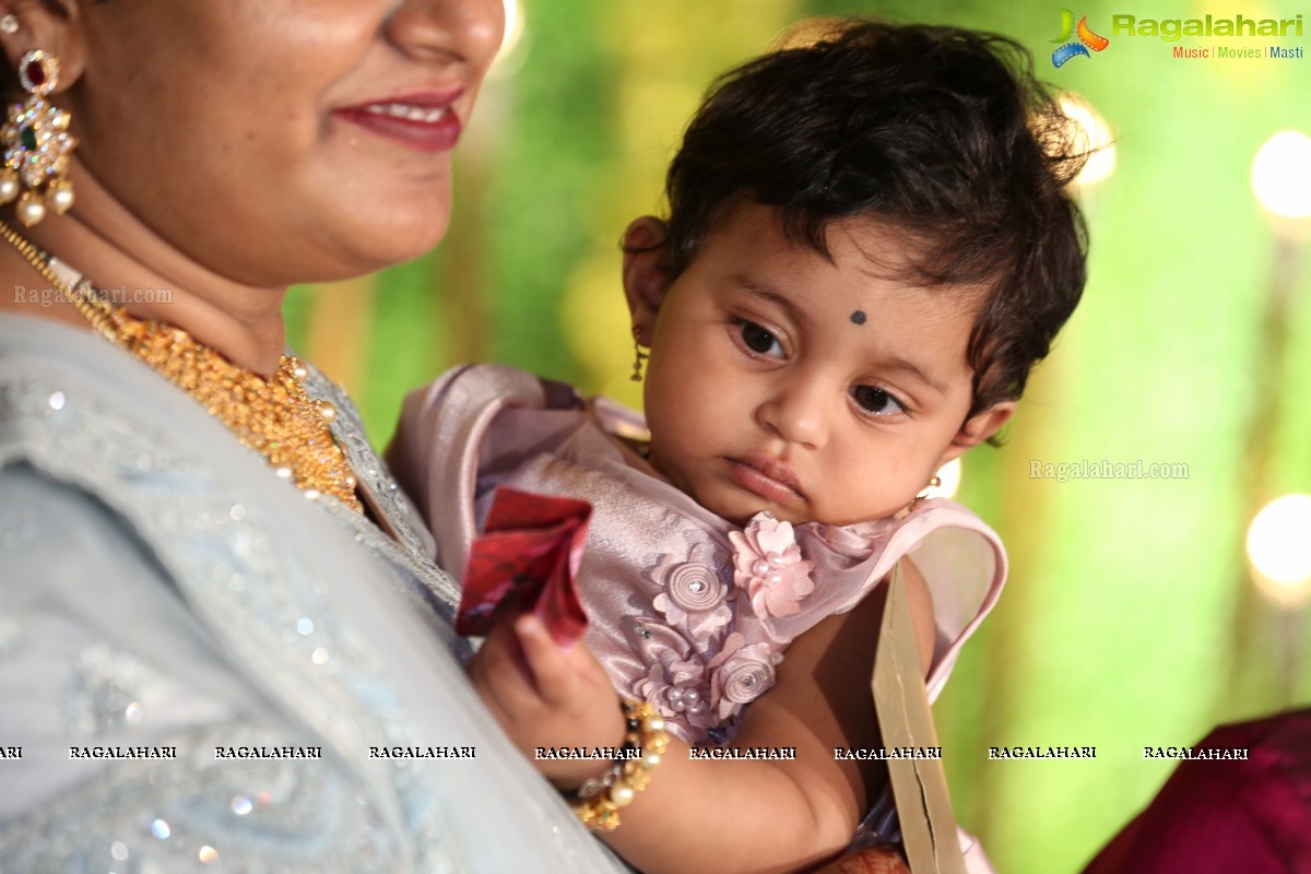 Baby Saanvika Konka's First Birthday Celebration at Ashok Gardens, Bowenpally, Hyderabad