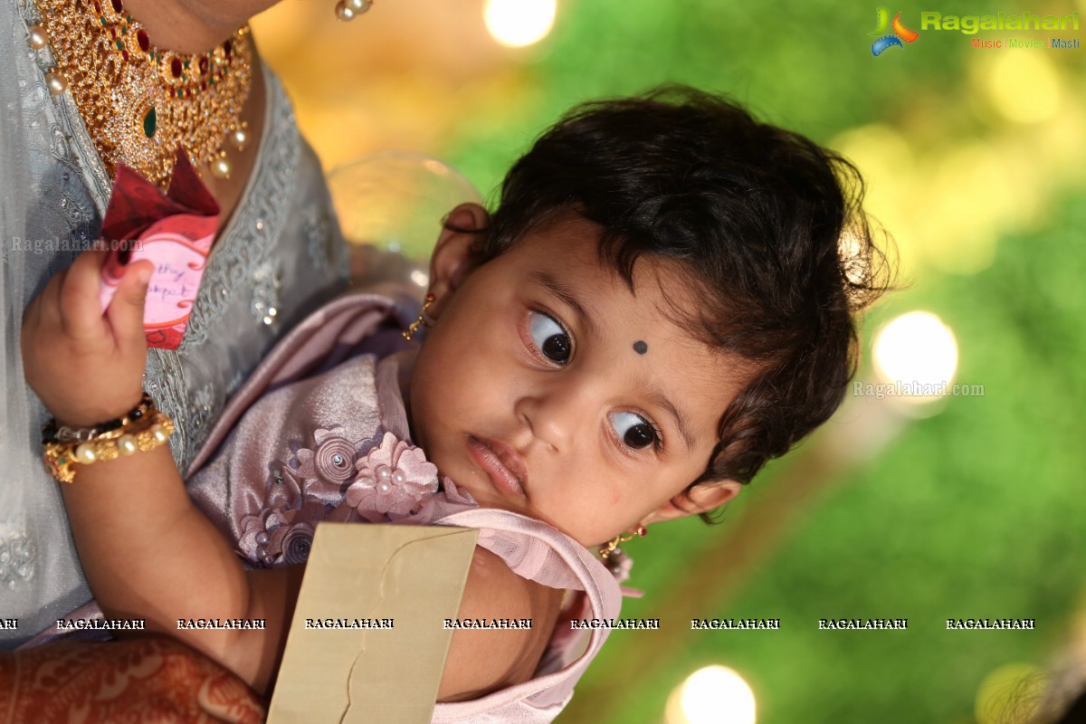 Baby Saanvika Konka's First Birthday Celebration at Ashok Gardens, Bowenpally, Hyderabad