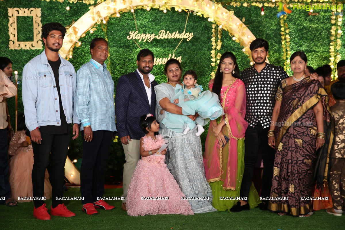 Baby Saanvika Konka's First Birthday Celebration at Ashok Gardens, Bowenpally, Hyderabad