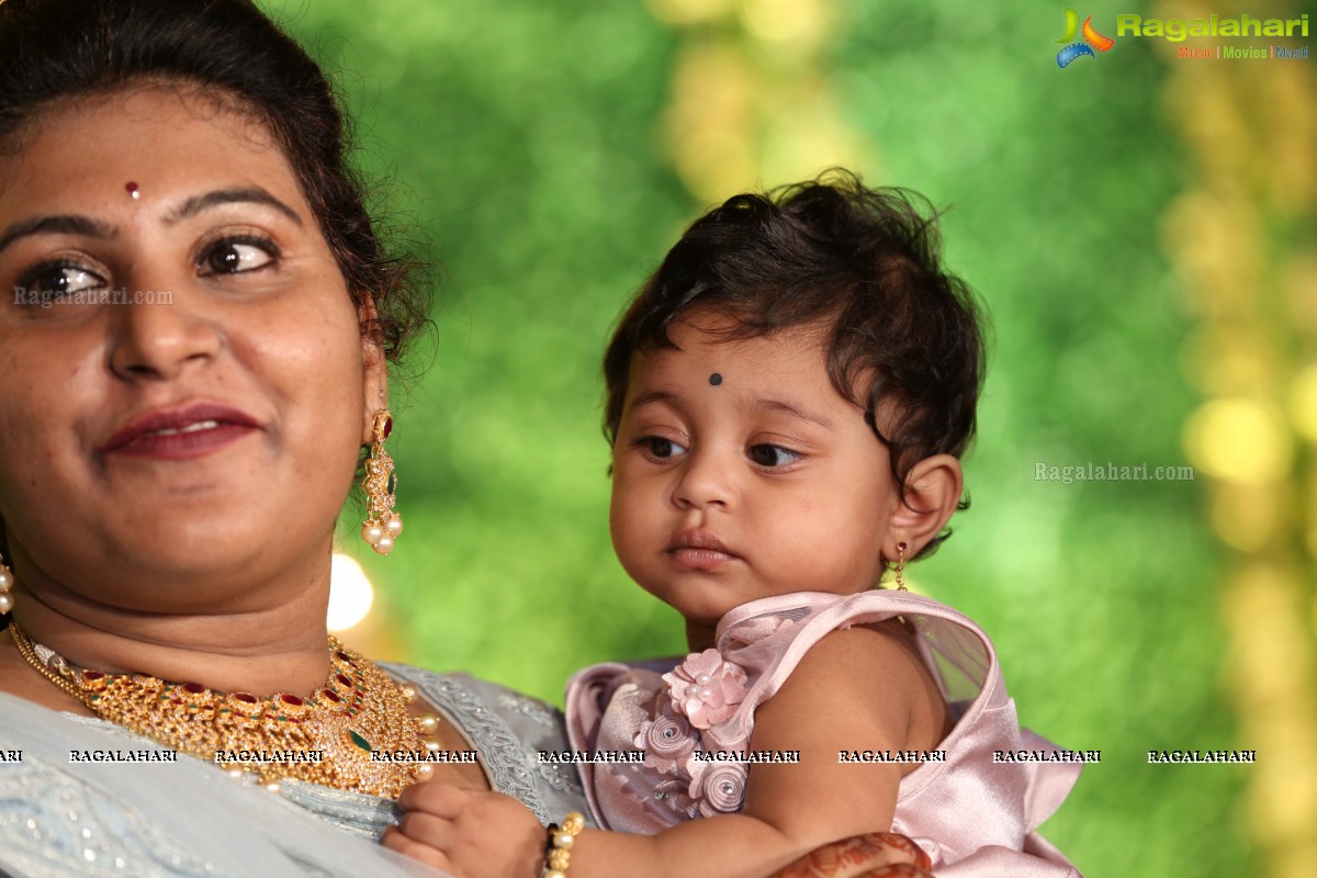 Baby Saanvika Konka's First Birthday Celebration at Ashok Gardens, Bowenpally, Hyderabad