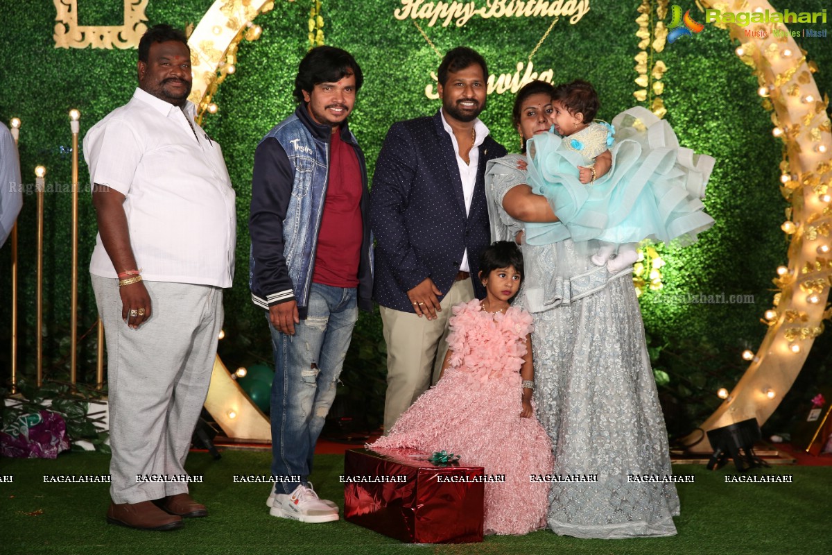 Baby Saanvika Konka's First Birthday Celebration at Ashok Gardens, Bowenpally, Hyderabad