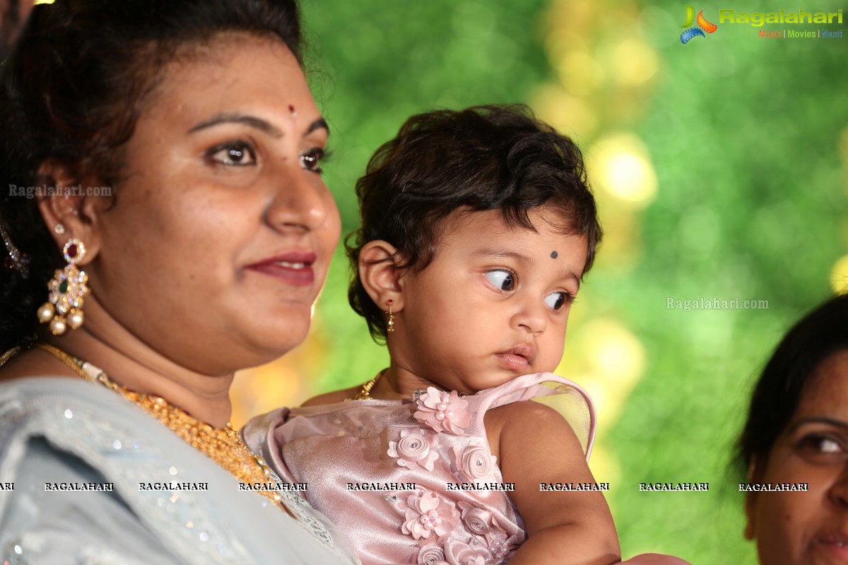 Baby Saanvika Konka's First Birthday Celebration at Ashok Gardens, Bowenpally, Hyderabad