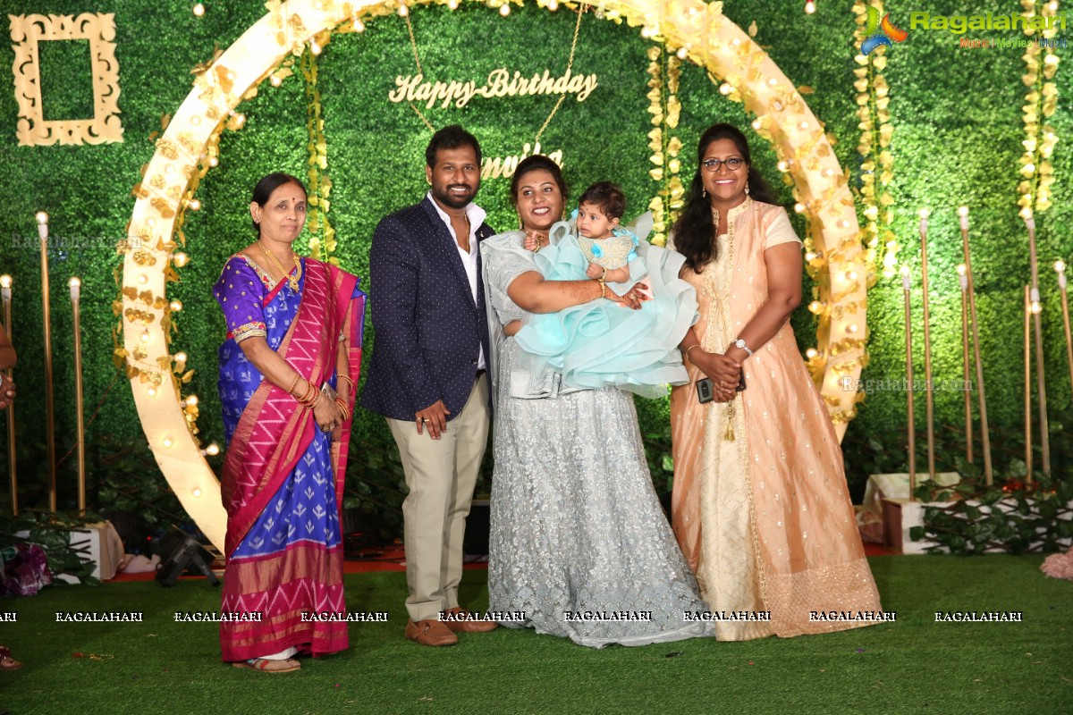 Baby Saanvika Konka's First Birthday Celebration at Ashok Gardens, Bowenpally, Hyderabad