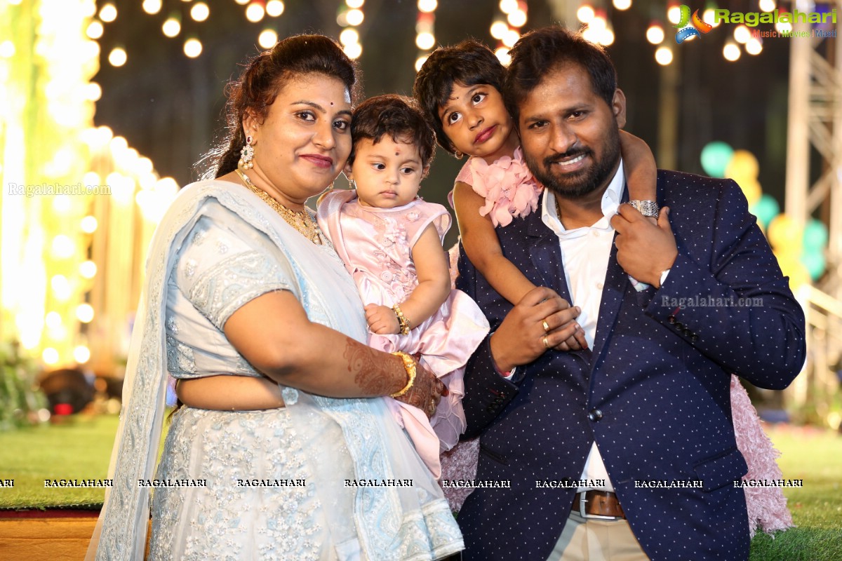 Baby Saanvika Konka's First Birthday Celebration at Ashok Gardens, Bowenpally, Hyderabad