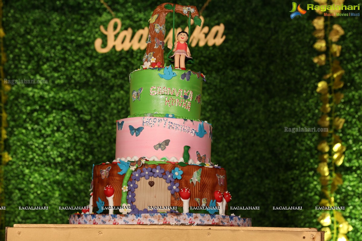 Baby Saanvika Konka's First Birthday Celebration at Ashok Gardens, Bowenpally, Hyderabad