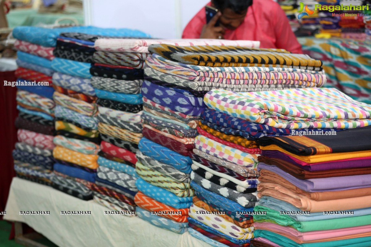 Silk and Cotton Expo Begins at Sri Satya Sai Nigamagamam