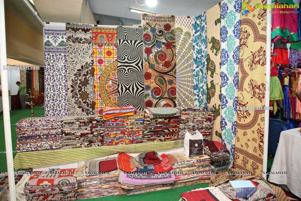 Silk and Cotton Expo Begins at Sri Satya Sai Nigamagamam