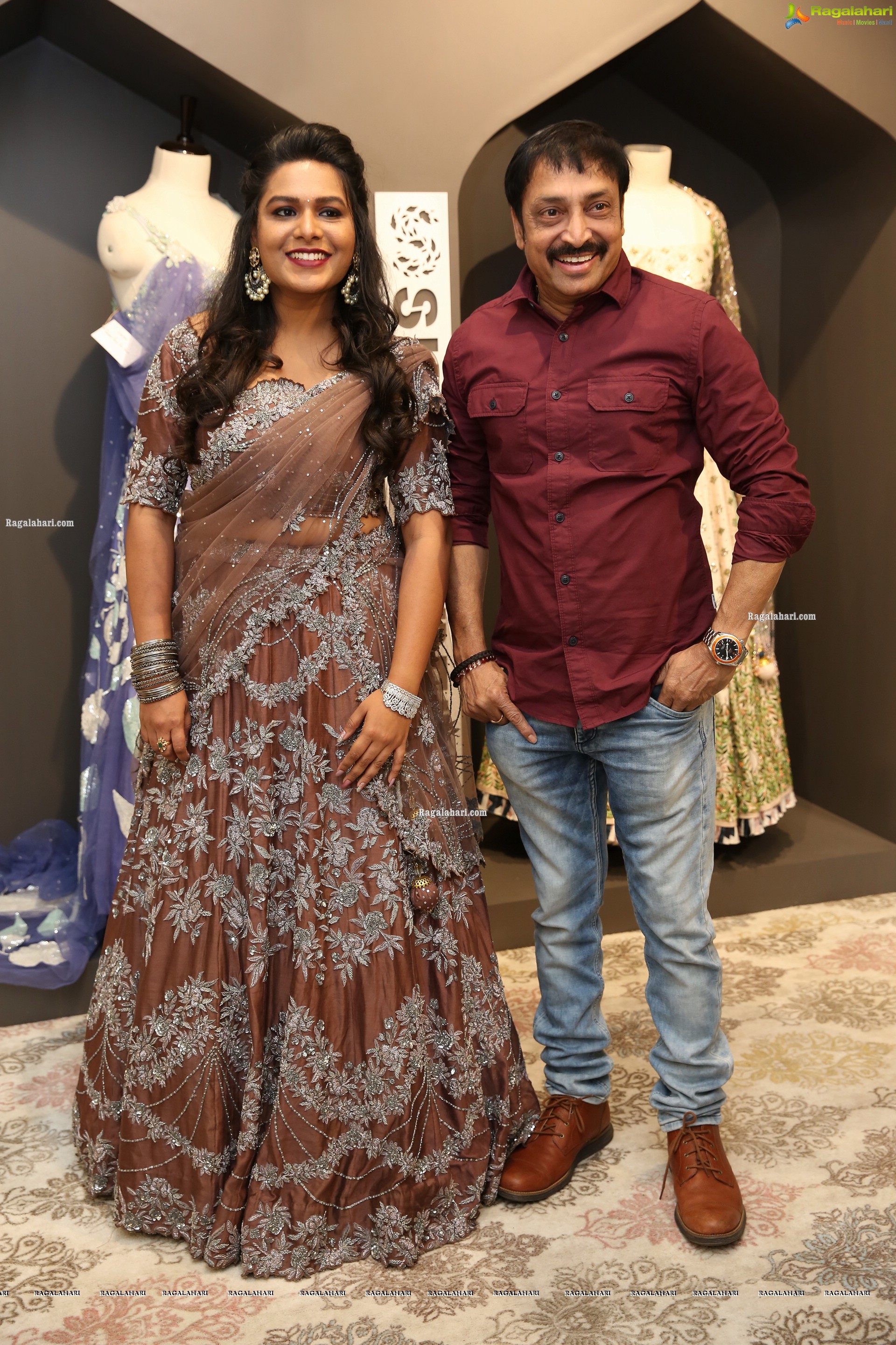 Sirisha Reddy Silk Saree Showroom Launch & Store's Second Anniversary at Jubilee Hills