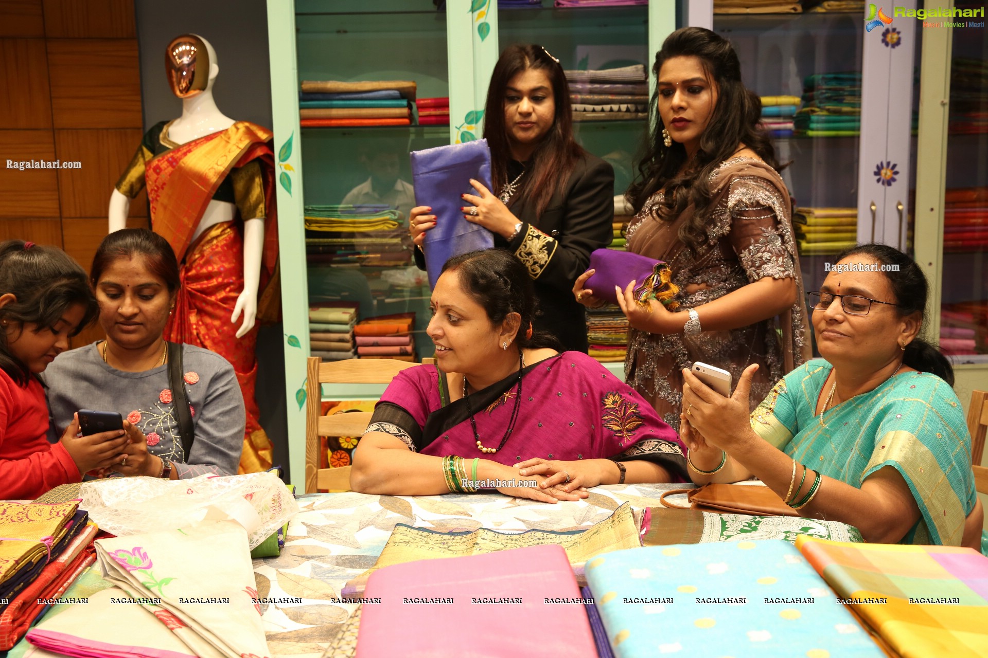 Sirisha Reddy Silk Saree Showroom Launch & Store's Second Anniversary at Jubilee Hills
