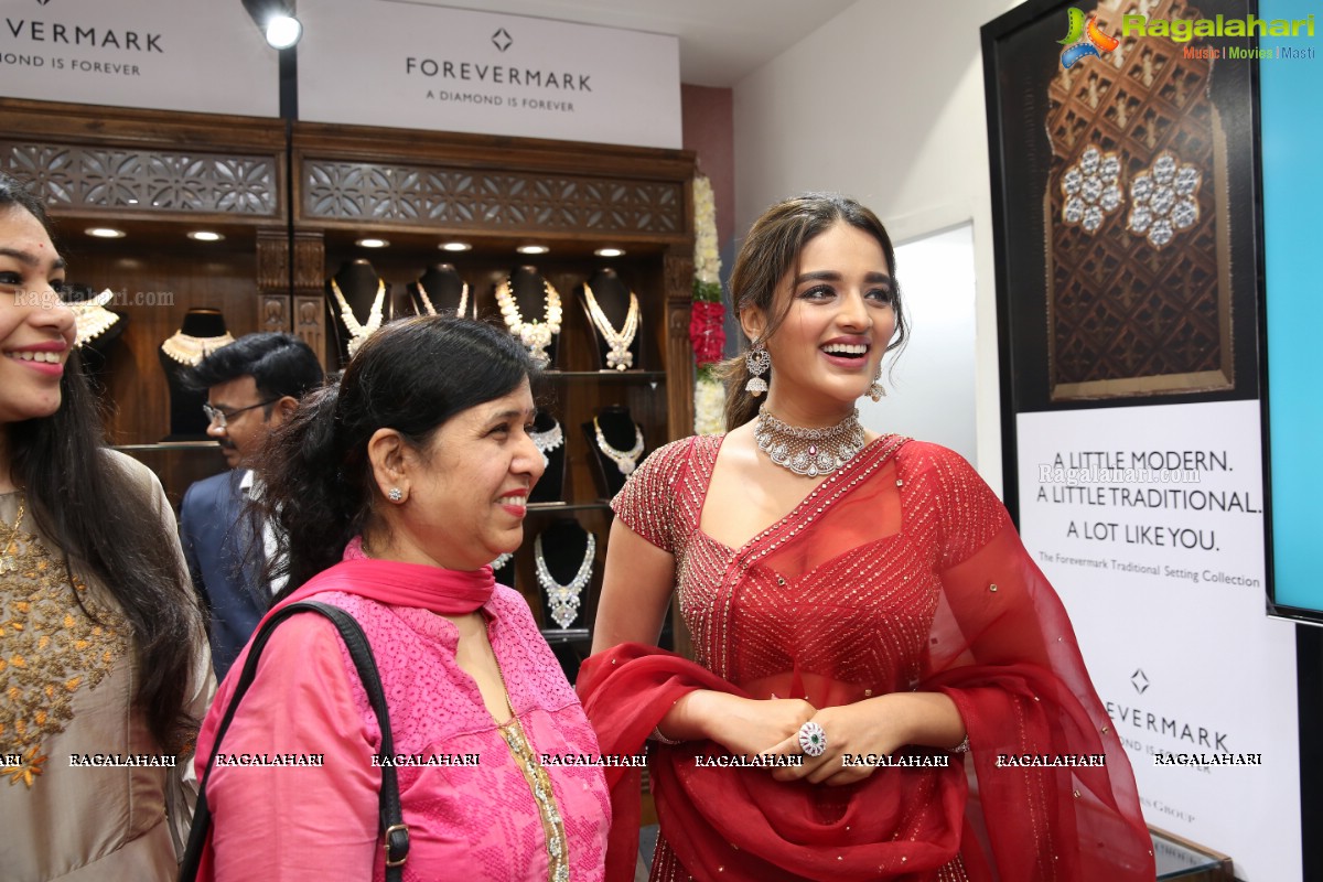 Sri Krishna Silks Exclusive Weaves Launch at Banjara Hills by Nidhhi Agerwal