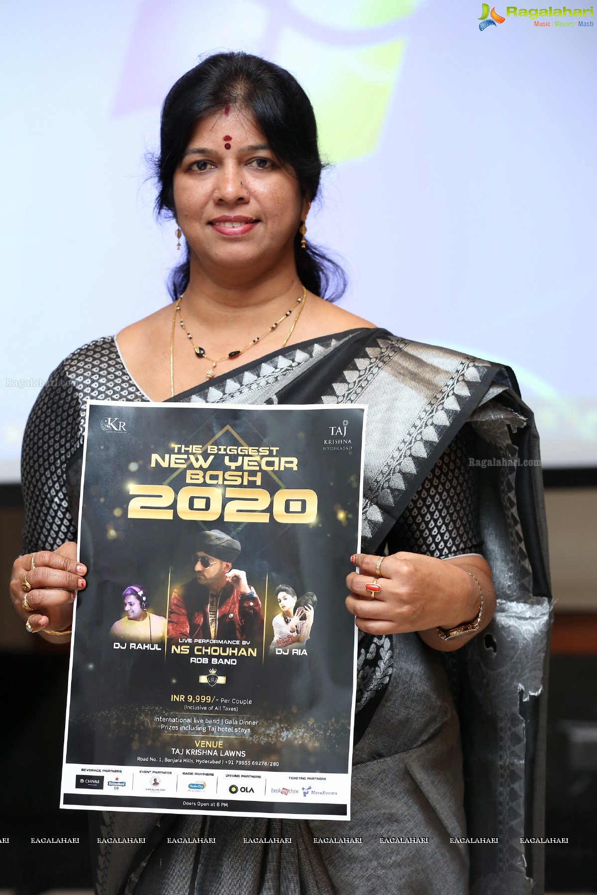 The Biggest Bollywood New Year Bash 2020 Event Press Meet at Taj Krishna