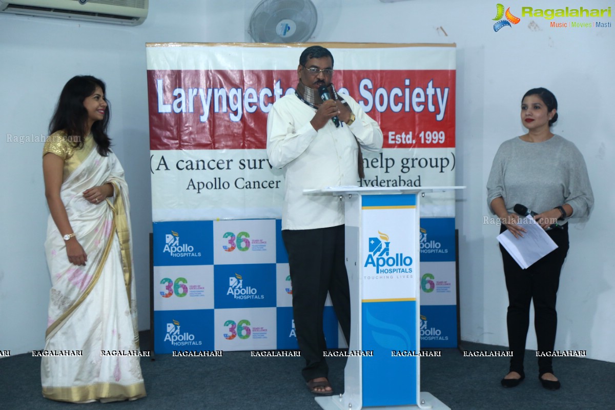 The Laryngectomee Society of Apollo Hospitals Celebrates 20th Anniversary