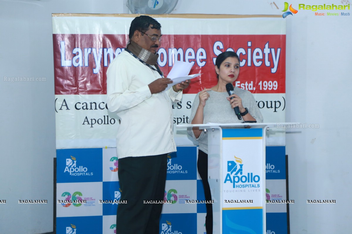 The Laryngectomee Society of Apollo Hospitals Celebrates 20th Anniversary