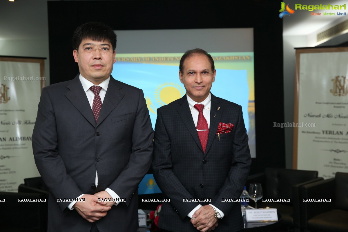 Yerlan Alimbayev Hon'ble Ambassador - Extraordinary and Plenipotentiary of The Republic of Kazakhstan Media Interaction