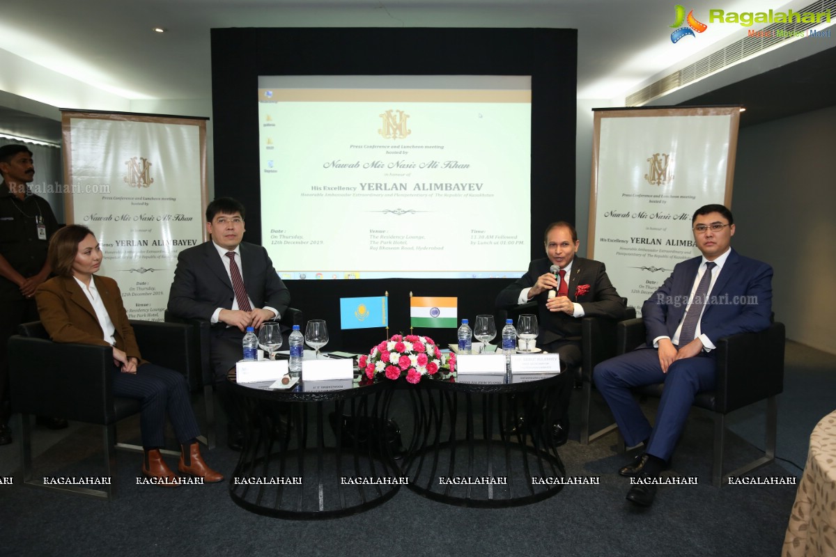 Yerlan Alimbayev Hon'ble Ambassador - Extraordinary and Plenipotentiary of The Republic of Kazakhstan Media Interaction