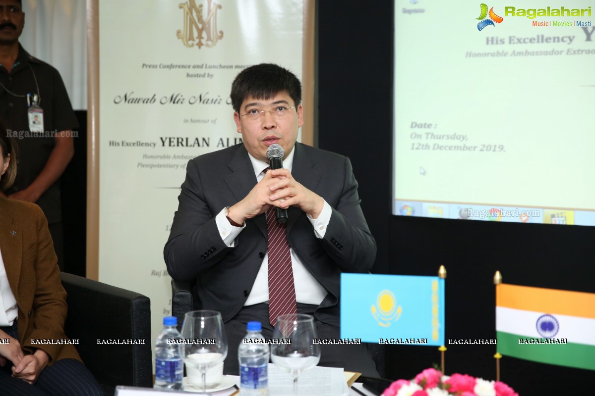 Yerlan Alimbayev Hon'ble Ambassador - Extraordinary and Plenipotentiary of The Republic of Kazakhstan Media Interaction