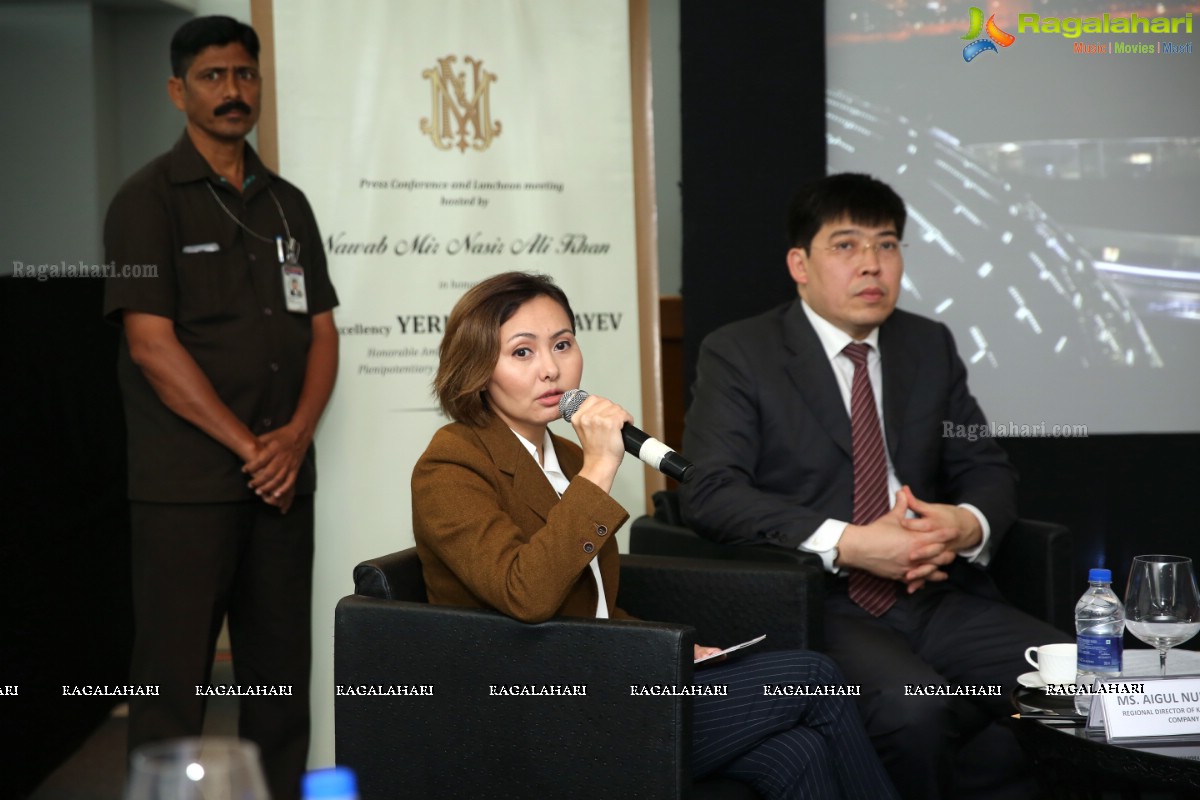 Yerlan Alimbayev Hon'ble Ambassador - Extraordinary and Plenipotentiary of The Republic of Kazakhstan Media Interaction