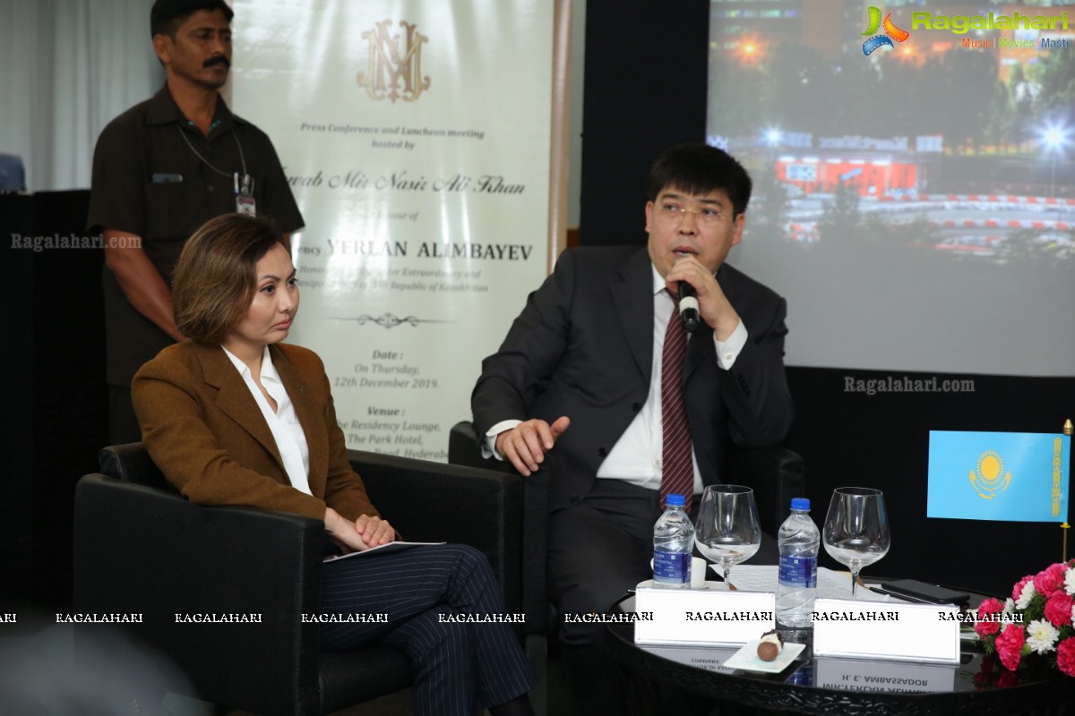 Yerlan Alimbayev Hon'ble Ambassador - Extraordinary and Plenipotentiary of The Republic of Kazakhstan Media Interaction