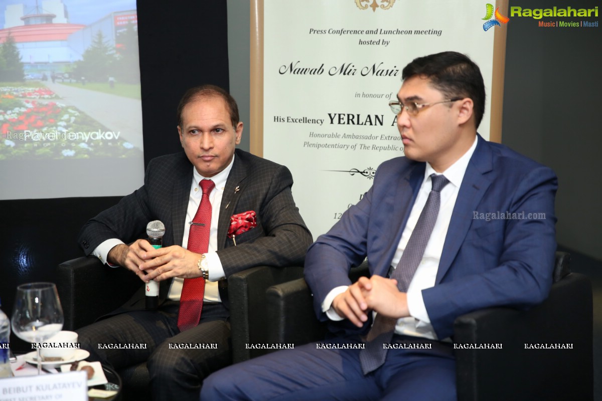 Yerlan Alimbayev Hon'ble Ambassador - Extraordinary and Plenipotentiary of The Republic of Kazakhstan Media Interaction