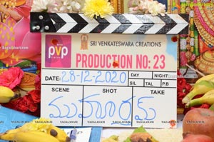 Vishwak Sen's New Film Produced by PVP Cinema Launch