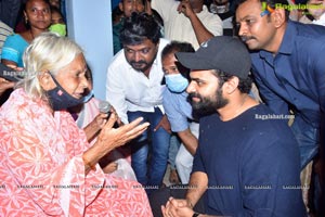 Sai Dharam Tej Inaugurates Amma Prema Adharana Old Age Home