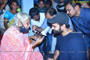 Sai Dharam Tej Inaugurates Amma Prema Adharana Old Age Home