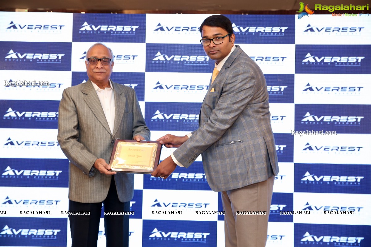 Hyderabad Based Averest Hotels and Resorts Press Conference at Hotel Park Continental