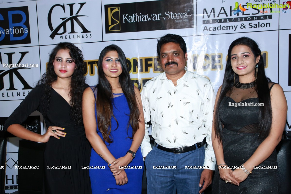 SB Innovations & GK Wellness Presents Beauty Conference 2021 Hyderabad Press Meet