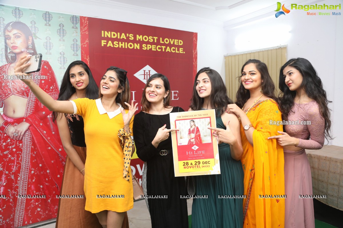 Hi Life Fashion & Lifestyle Exhibition Curtain Raiser at Marks Media Center, Hyderabad