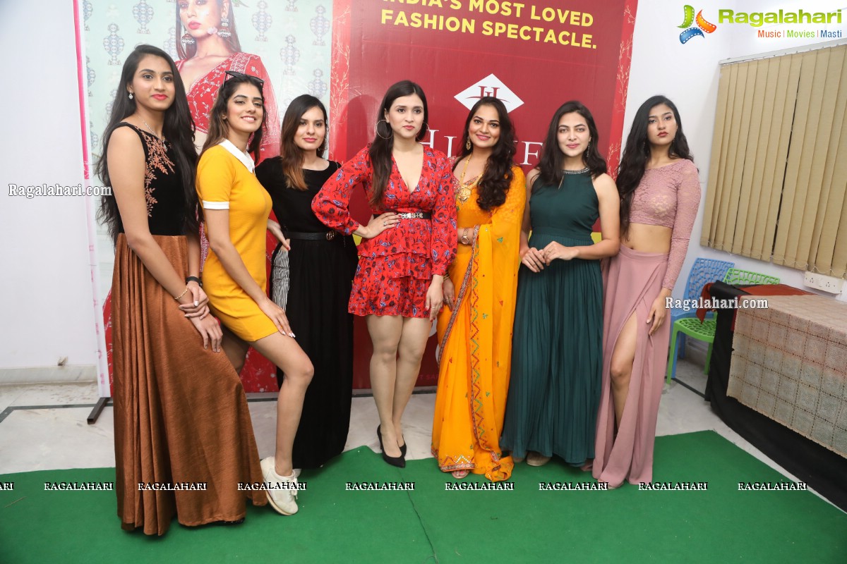 Hi Life Fashion & Lifestyle Exhibition Curtain Raiser at Marks Media Center, Hyderabad