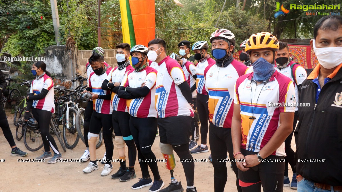 Aditya Mehta Foundation’s Infinity Ride 2020 from Kashmir to Kanyakumari Leaves Hyderabad