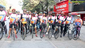 Aditya Mehta Foundation’s Infinity Ride 2020 Leaves HYD