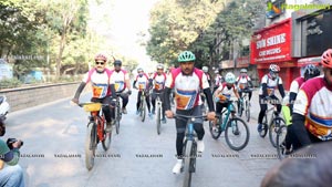 Aditya Mehta Foundation’s Infinity Ride 2020 Leaves HYD