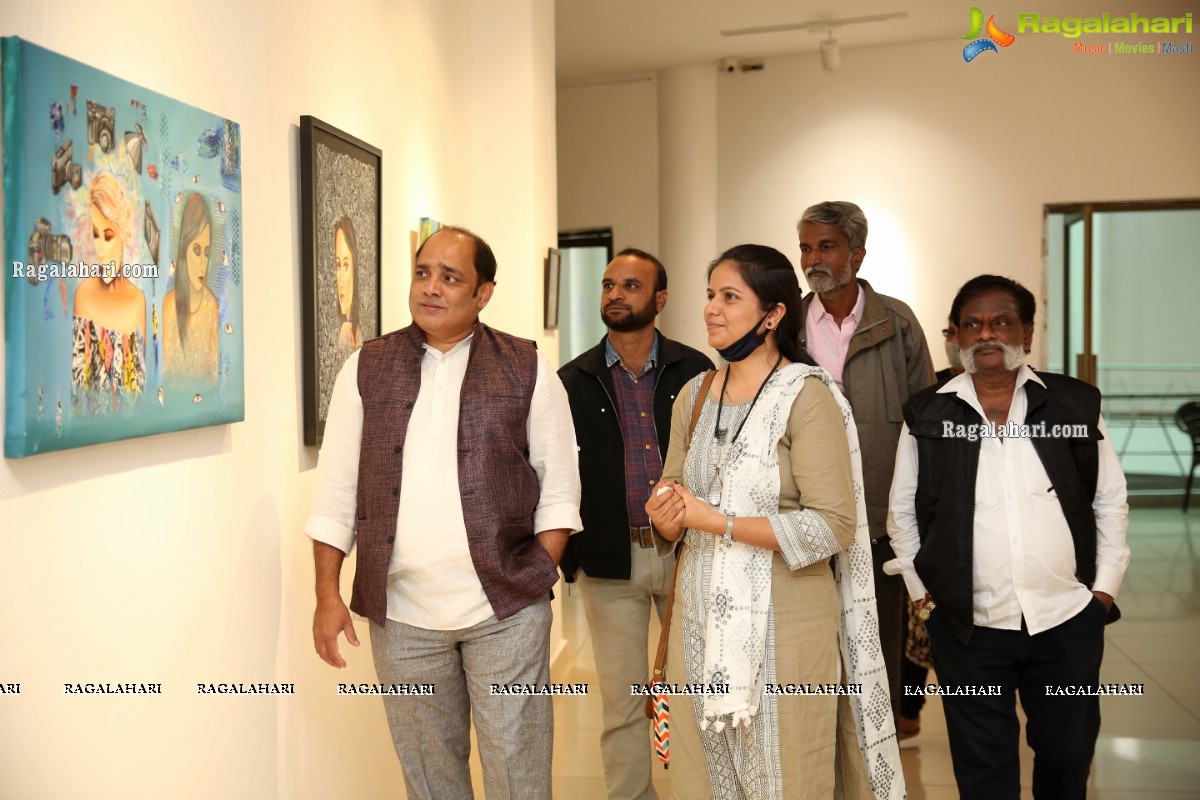 Kahkashan Nazneen Exhibition of Paintings at State Gallery of Fine Art