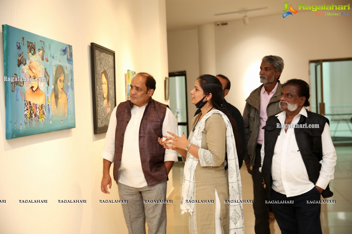 Kahkashan Nazneen Exhibition of Paintings at State Gallery of Fine Art