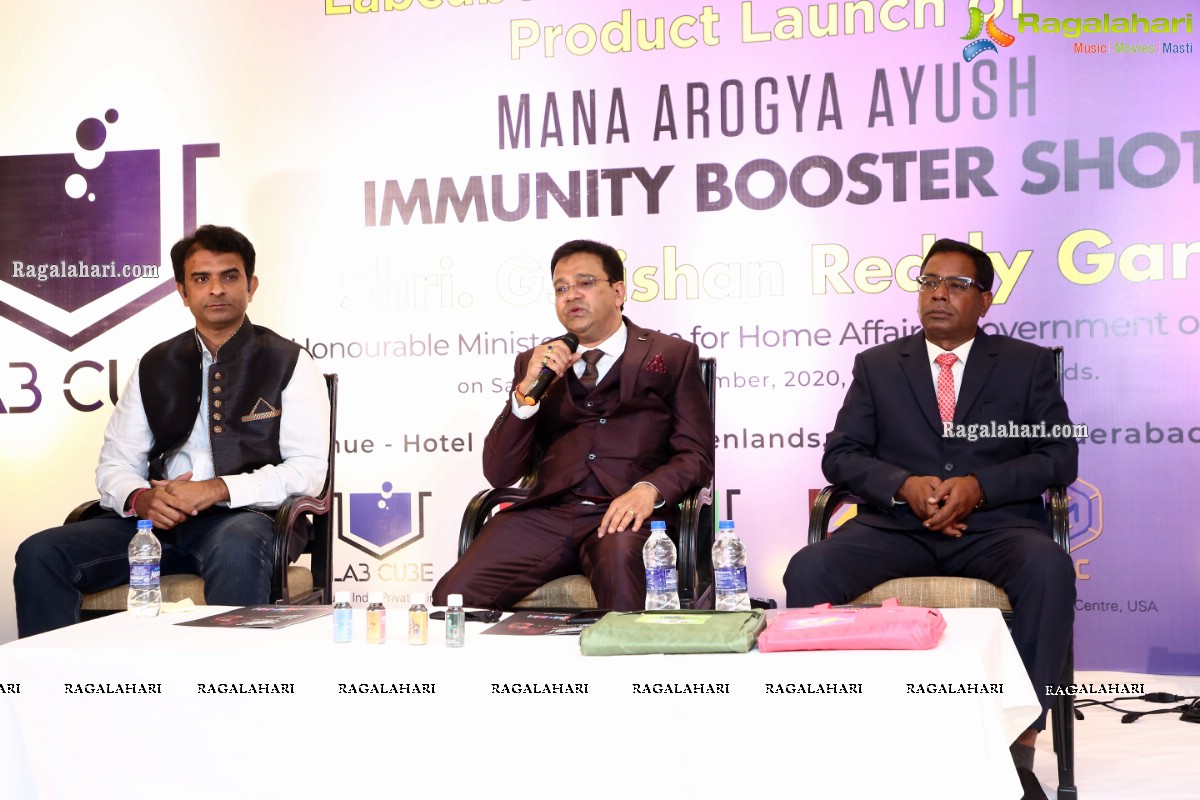 Labcube Mana Arogya Ayush - Immunity Booster Shots Launch