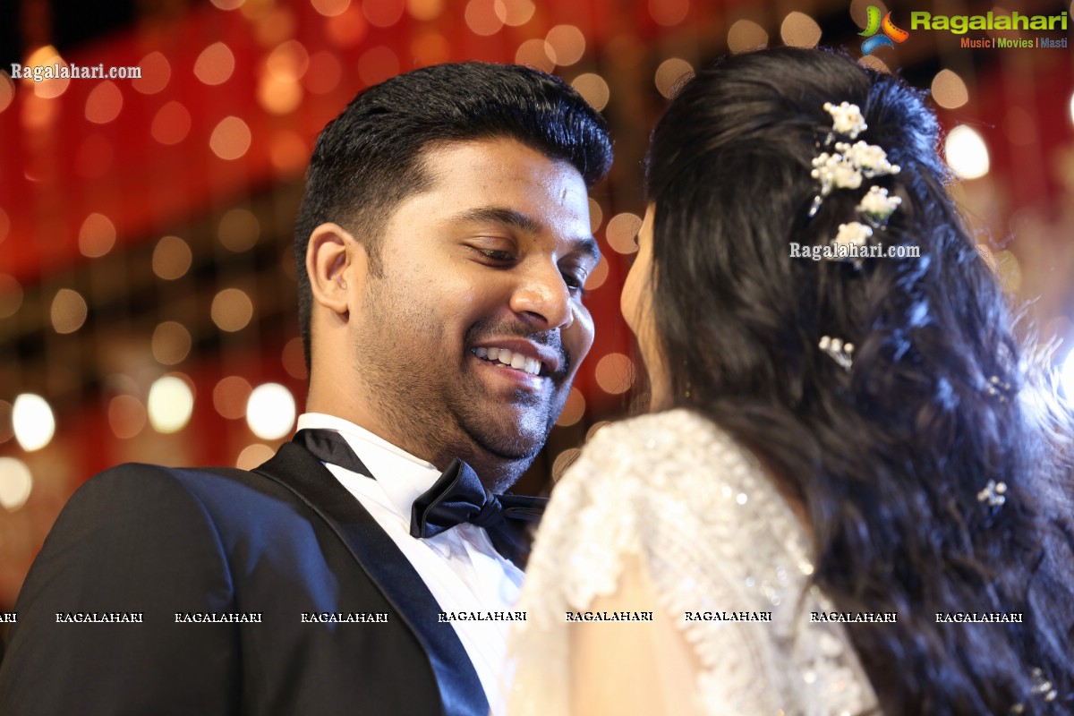 Grand Wedding Reception of Nipun and Shriya at JRC Conventions