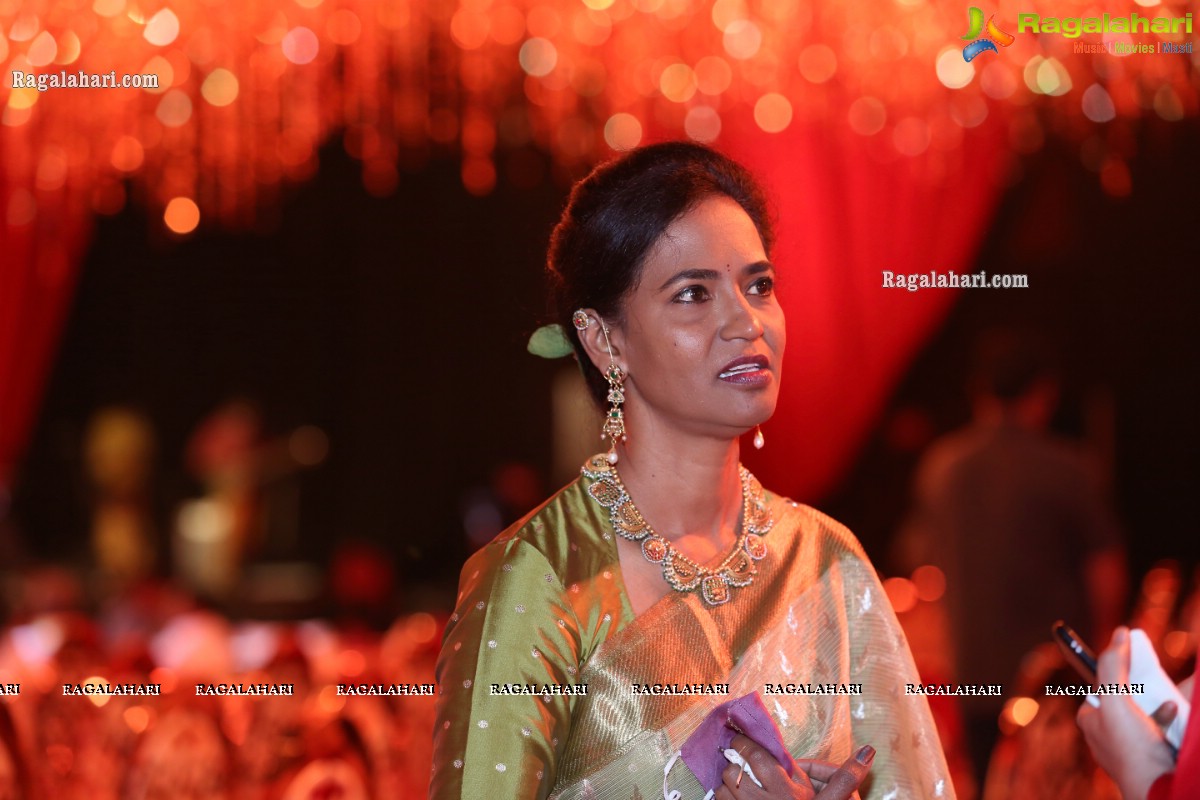 Grand Wedding Reception of Nipun and Shriya at JRC Conventions