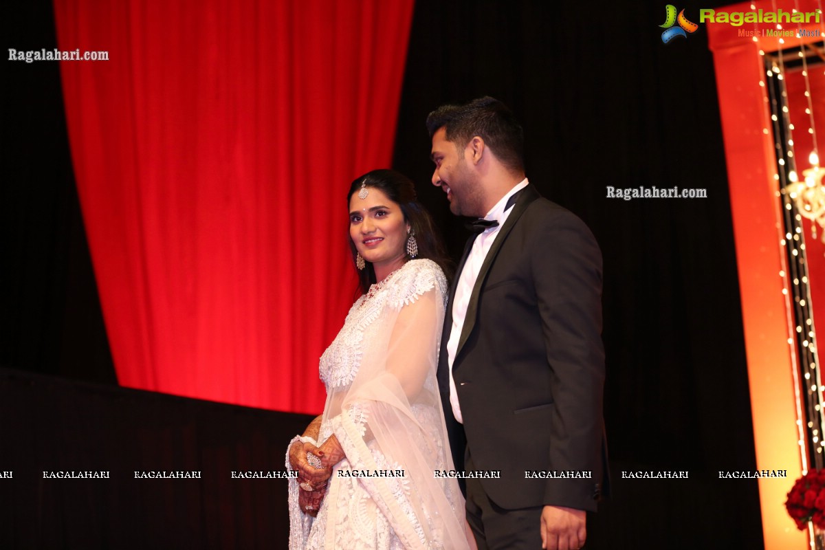 Grand Wedding Reception of Nipun and Shriya at JRC Conventions